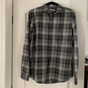 CALVIN KLEIN Men’s Tartan Dobby print shirt